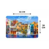 Architectuur - Kleurrijk - Kunst - Modern Placemat vinyl groot -specs