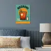 Cocktail - Negroni - Art - Sinaasappel poster papier klein -sfeer2