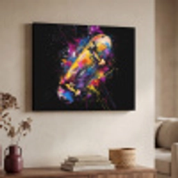 Graffiti - Sport - Skateboard - Skate Textielframe - compleet frame klein -sfeer3
