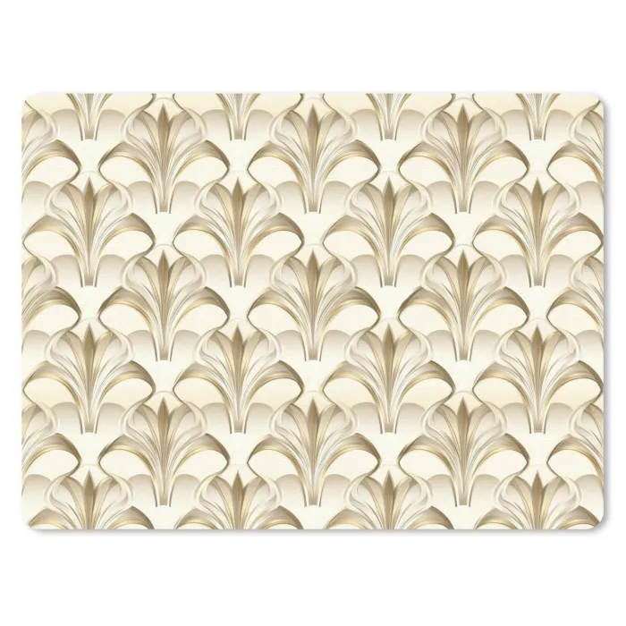 Ornament - Barok - Goud muismat rubber klein 262 -3d