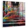 Trap - Graffiti - Kleuren - Kunst plexiglas 5mm klein -zzzproduct_nieuw