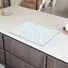 Patroon - Lijn - Design - Groen Inductie beschermer vinyl 3mm klein 276 -sfeer8