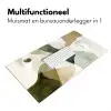 Japandi - Abstract - Groen Muismat XXL klein -sfeer4