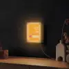 Oranje - Love - Valentijn Light Box met kabel (Wandlamp) klein -sfeer1