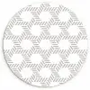 Grafisch - Patroon - Modern -  Opvallend - Begrensd Wandcirkel plexiglas klein 852 -3d
