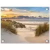 Zandduinen bij de Zee tuinposter los doek klein -3d