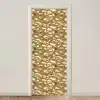 Abstract - Modern - Goud deurposter klein 289 -3d_beige