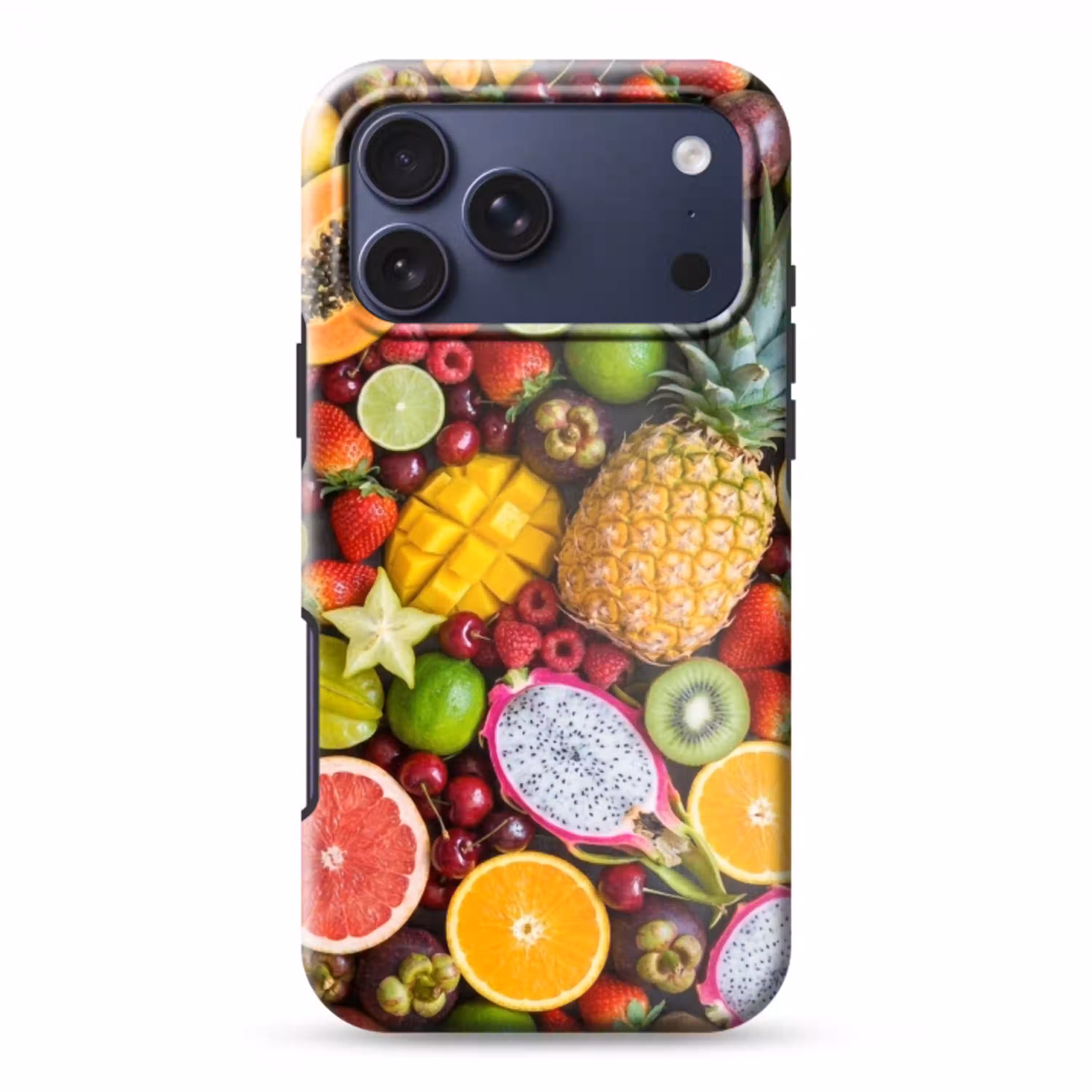 Fruit - Assortiment - Vers - Gezond - Kleurrijk Toughcase MagSafe Apple iPhone 17 Pro Max klein -3d