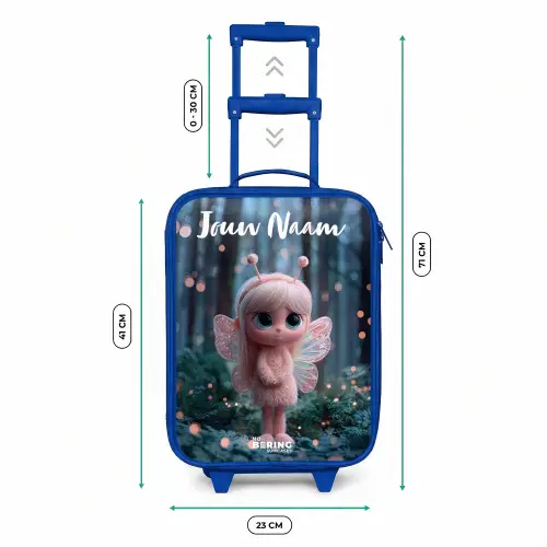 Fairy - Bos - Glitters Kinderkoffer - Blauw klein -productfoto_formaten