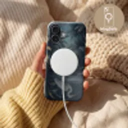 Reiger - Water - Natuur - Modern - Wit Toughcase MagSafe Apple iPhone 17 klein -USP_MagsafeV