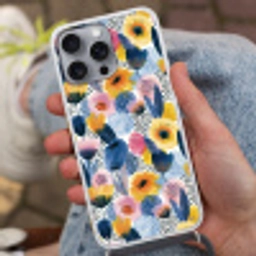 Creatief - Patroon - Kleurrijk Hoesje iPhone 16 Pro Max met koord klein 804 -sfeer3