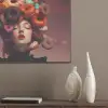 Vrouw - Donuts - Kleurrijk PET vilt klein -sfeer6_closeup