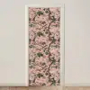Pioenrozen - Botanisch - Vogel deurposter klein 289 -3d_beige