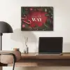 Kerst - Quote - Rood - Kerstballen PET vilt klein -sfeer5