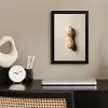 Pinda - Ruw - Beige fotolijst zwart zonder passe partout klein -sfeer1