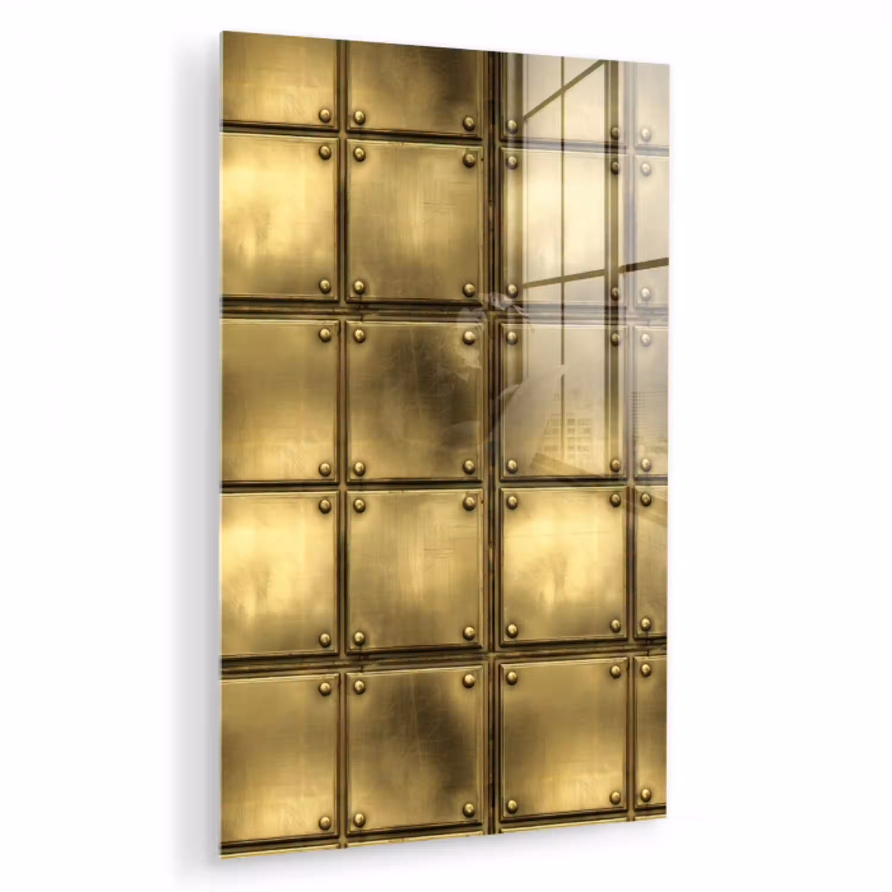 Platen - Industrieel - Stoer - Goud plexiglas 5mm klein 9 -zzzproduct_nieuw