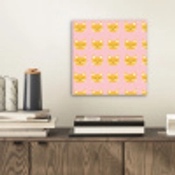 Katten - Patroon - Roze aluminium wit klein 46 -sfeer1