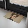 Vrouw - Beige - Bloem - Modern - Portret Deurmat klein -sfeer2