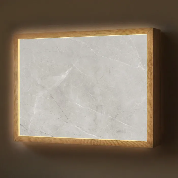 Grijs - Beton - Industrieel Light Box met batterij (Wandlamp) middel -z3d_website