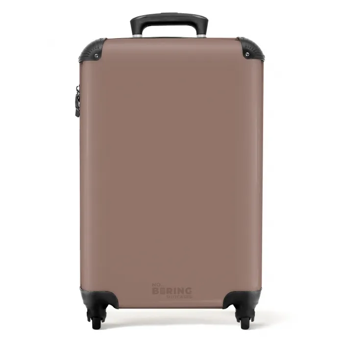 Nude - Mokkabruin NBS - Handbagage koffer - Kinderen Unisex middel -productfoto_recht