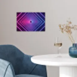 Driedimensionaal - Tunnel - Ruimte poster papier klein -sfeer3