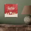 Illustratie - Kerstman - Rendieren - Rood plexiglas 5mm klein -sfeer3