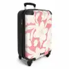 Vintage bloemen - Lichtroze NBS - Handbagage koffer - Kinderen Unisex middel -productfoto_3d