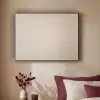 Japandi - Beige - Modern Textielframe zwart klein -sfeer1