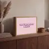 You're doing great - roze - 3D Light Box met batterij (Wandlamp) middel -sfeer2