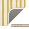 Strepen - Abstract - Yes you can - Rood Badmat klein -USP_AntislipDE