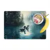 Bos - Water - Eenden - Mistig Placemat vinyl groot -zzzproduct_Kitchenyeah-website