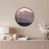 Panorama - Landschap - Bergen Fotolijst rond zonder passe partout klein -sfeer3