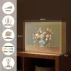 Neutral - Bloemen - Boeket - Vaas Light Box met batterij (Wandlamp) middel -USP_websiteoverzichtNL