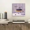 Eten - Taart - Bessen - Blauw plexiglas 5mm klein -sfeer1