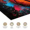 Graffiti - Basketbal - Verf - Sport poster papier klein -closeup_NL
