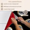 Oesters - Vissen - Blauw - Goud keuken achterwand spatscherm klein -spatscherm_NL