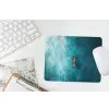 Bootje - Water - Blauw muismat rubber klein -witbureau