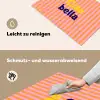 Verticaal - Strepen - Oranje - Ciao bella Inductie beschemer met haakjes klein -ky-schoon-de