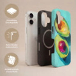 Avocado - Groen - Pit - Schaduw Toughcase MagSafe Apple iPhone 17 klein -USP_Lagen_DE