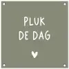plukdedag-groen tuinposter los doek klein -3d