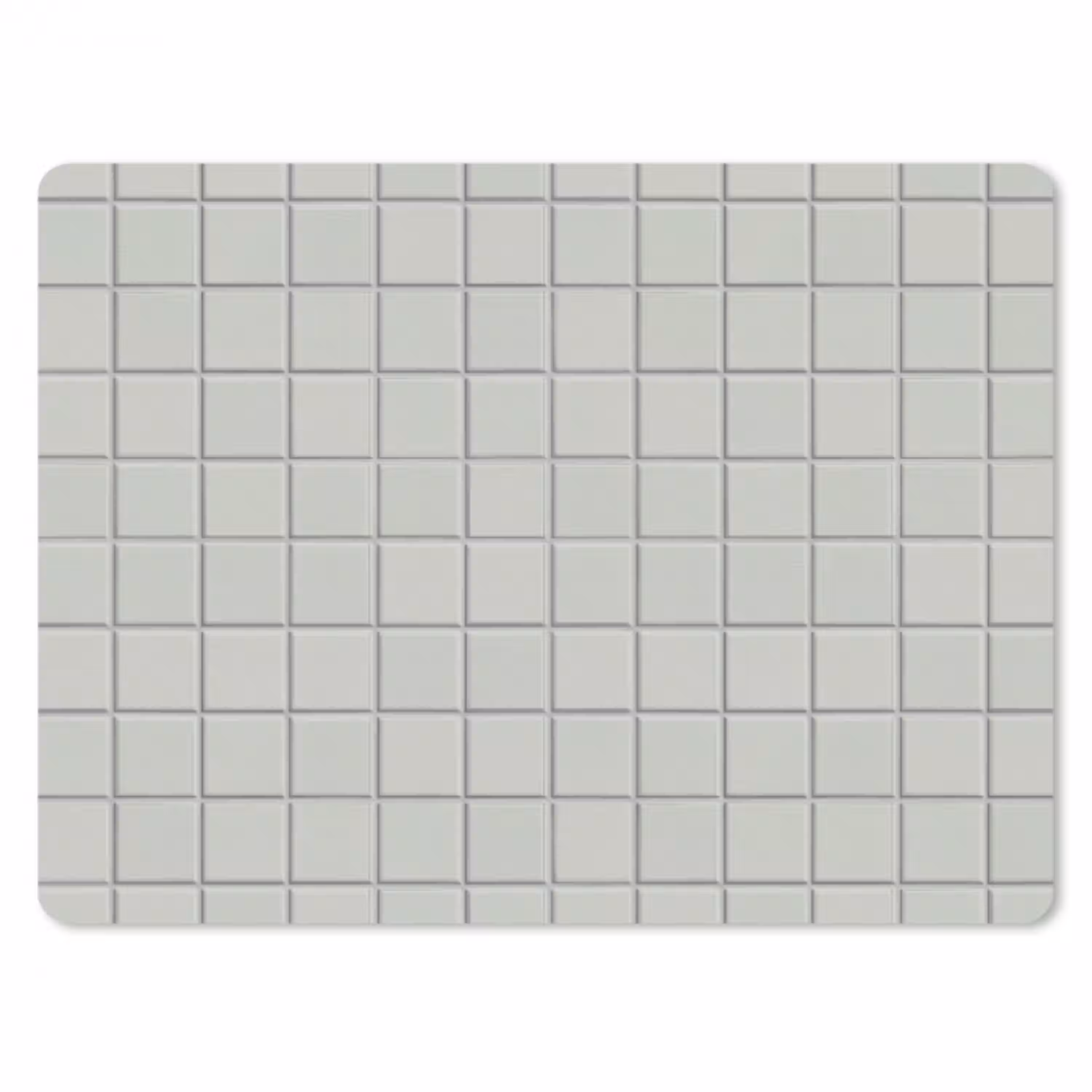 Tegel - Patroon - Lichtgroen muismat rubber klein 262 -3d