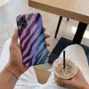 Tijgerprint - Blauw - Paars - Kleurrijk Toughcase MagSafe Apple iPhone 17 klein -Sfeer1M