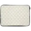 Patroon - Bloemen - Beige laptophoes neopreen klein 279 -zkaufland3dotto