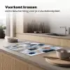 Abstract - Goud - Vormen Inductie beschermer vinyl 3mm klein -sfeer1