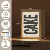 Beige - Japandi - Cake - Decoratie Light Box met kabel (Wandlamp) klein -USP_websiteoverzichtNL