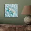 Zeesterren - Golvend water - Rustgevend aluminium wit klein -sfeer2