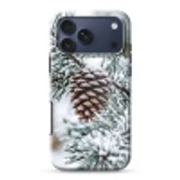 Dennenappel - Tak - Sneeuw - Winter - Sfeervol Toughcase MagSafe Apple iPhone 17 Pro Max klein -3d