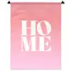 Home - Letters - Groot - Roze Wandkleed katoen klein -zz3d