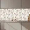 Organisch - Patroon - Gemêleerd keuken achterwand 2 middel 871 zz_3dshopping