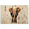 Olifant - Slurf - Mozaïek - Abstract poster papier klein -3d